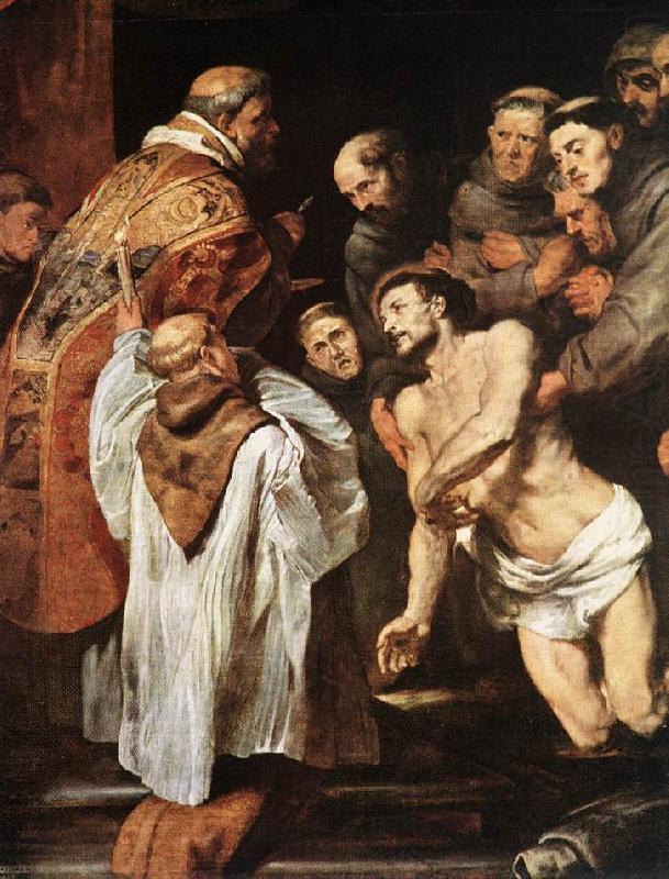 RUBENS, Pieter Pauwel The Last Communion of St Francis china oil painting image